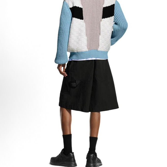 lv louis vuitton tear resistant cotton cargo shorts